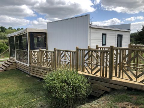 Mobilhome 2 personnes - OTELLO LUXE - 1 chambre - Jacuzzi privatif 2 Personnes