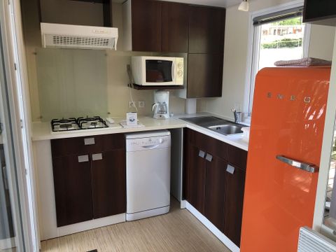 Mobilhome 4 personnes - L'Authentique - 2 chambres (hébergement atypique SANS TV)