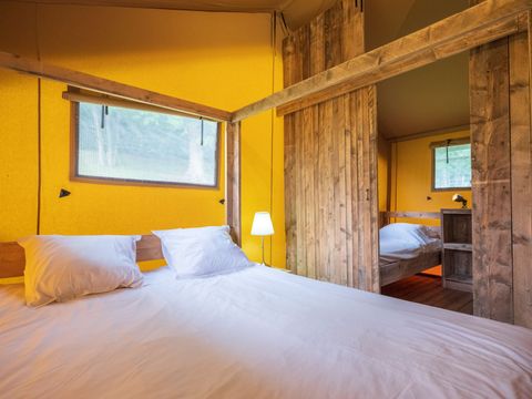 TENTE TOILE ET BOIS 5 personnes - LODGE SAFARI XL