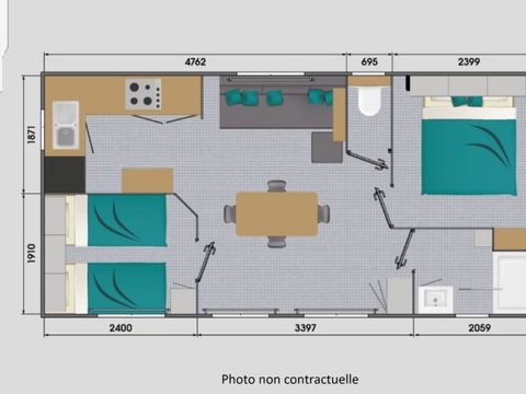 MOBILHOME 4 personnes - Savanah