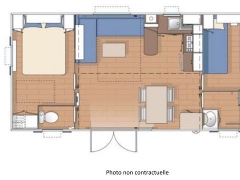 MOBILHOME 4 personnes - O'Hara