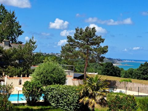 Tente en toile et en bois 4 personnes - LODGE - 2 chambres/ - SANS sanitaires