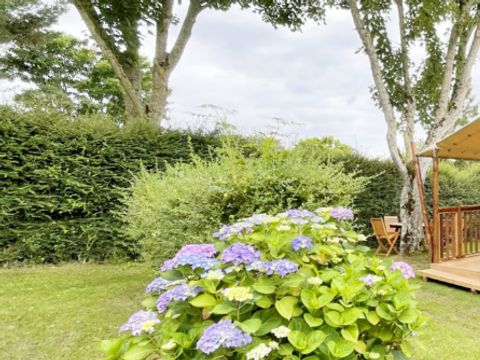 TENTE TOILE ET BOIS 4 personnes - LODGE, sans sanitaires