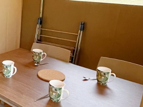 TENTE TOILE ET BOIS 4 personnes - LODGE, sans sanitaires