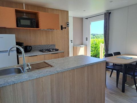 MOBILHOME 4 personnes - Mobile-home CONFORT VUE MER 4 PERS /2 chambres Terrasse