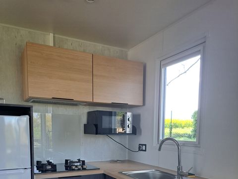 MOBILHOME 5 personnes - Mobile-home CONFORT VUE MER  5  personnes / 2 ch  + terrasse