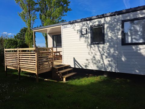 MOBILHOME 5 personnes - Mobile-home CONFORT VUE MER  5  personnes / 2 ch  + terrasse