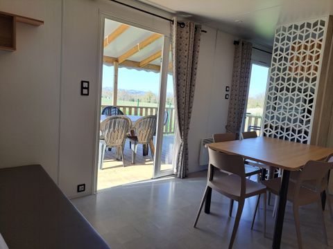 MOBILHOME 8 personnes - Mobile-home CONFORT VUE MER  6/8 personnes / 3 chambres + terrasse