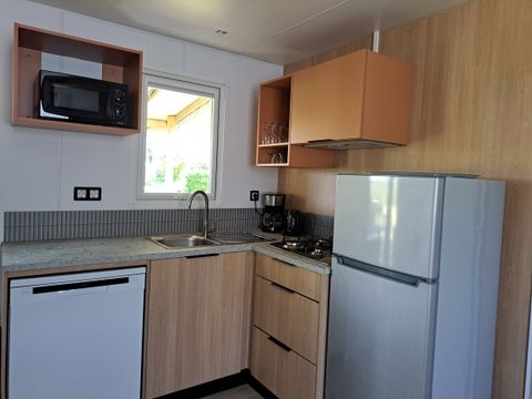 MOBILHOME 6 personnes - CONFORT" 3 chambres Terrasse