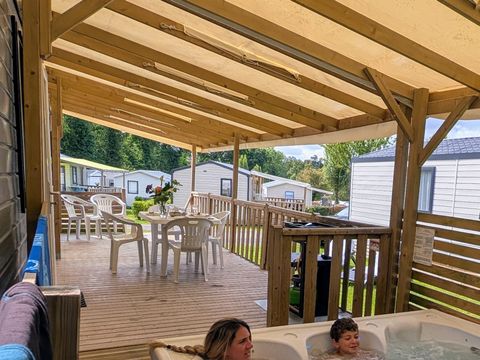 MOBILHOME 6 personnes - PREMIUM 3ch Jacuzzi