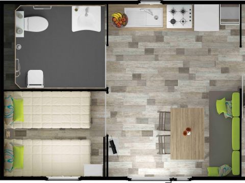MOBILHOME 4 personnes - Cosy  2ch PMR