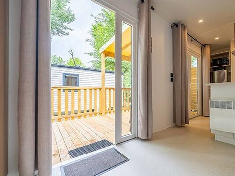 MOBILHOME 6 personnes - Comfort | 3 Ch. | 6 Pers. | Terrasse surélevée | Clim.