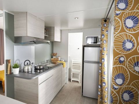 MOBILHOME 4 personnes - Comfort | 2 Ch. | 4 Pers. | Terrasse surélevée | Clim.