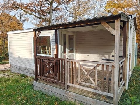 MOBILHOME 4 personnes - Standard 32m² - 2 chambres + terrasse couverte 12m²