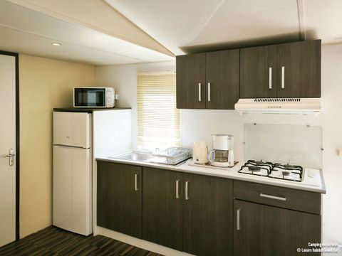 MOBILHOME 4 personnes - Confort 32m² - 2 chambres + terrasse + TV + Clim -