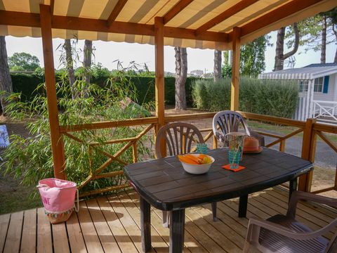 Mobilhome 2 personnes - 1 chambre