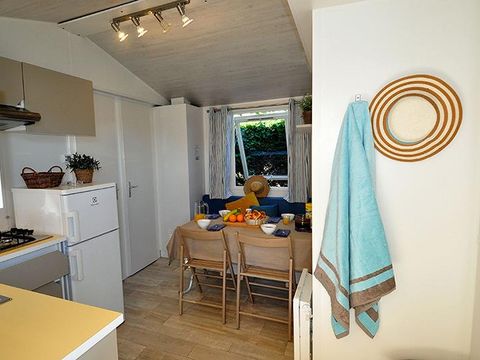 MOBILHOME 4 personnes - ALOHA 25m² - 2 chambres + terrasse couverte