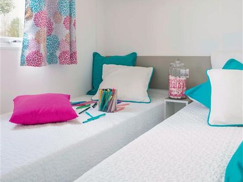 MOBILHOME 6 personnes - BAHAMAS 34m² - 3 chambres - Terrasse non couverte