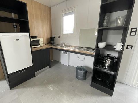 MOBILHOME 4 personnes - Mobilhome PMR - 2 chambres + terrasse couverte