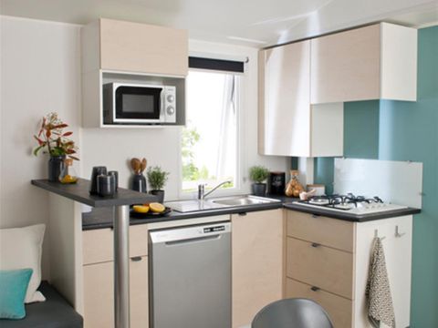 MOBILHOME 8 personnes - SMALA 38m² - 4 chambres + terrasse couverte