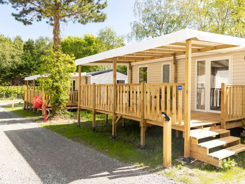 MOBILHOME 4 personnes - Confort 28m² (2 chambres) + Terrasse + TV