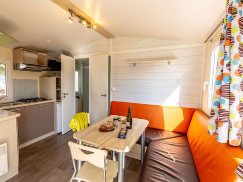 MOBILHOME 4 personnes - 2 chambres avec terrasse