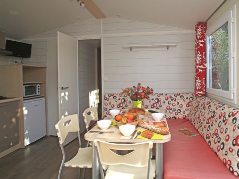 MOBILHOME 5 personnes - 2 chambres avec terrasse