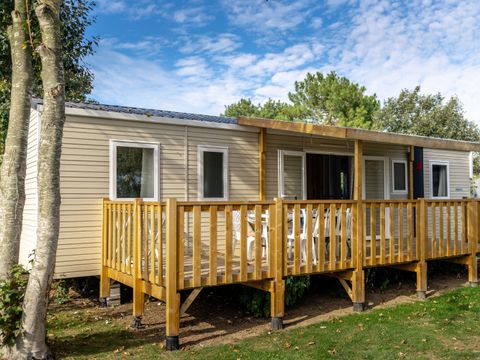 MOBILHOME 8 personnes - Confort 4 chambres 8 Pers avec terrasse