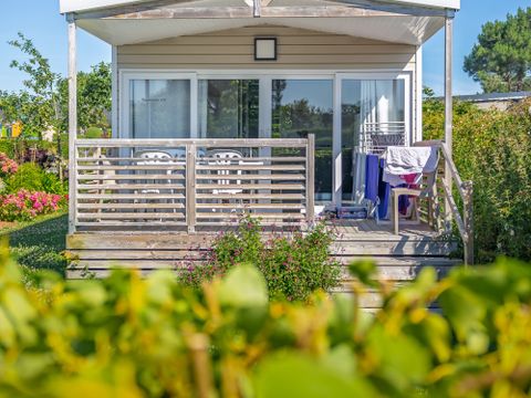 MOBILHOME 4 personnes - Confort 2 chambres avec terrasse