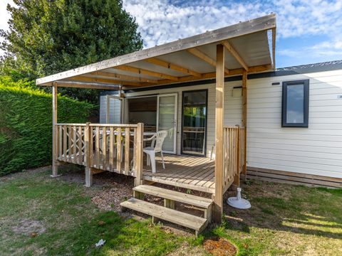 MOBILHOME 5 personnes - Confort 2 chambres avec terrasse