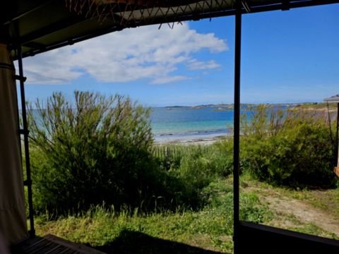 Tiny house 4 personnes - Tiny lodge 2 Chambres 4 Personnes, vue mer