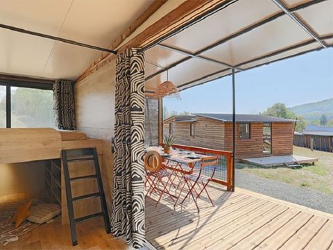 MOBILHOME 4 personnes - Tiny lodge 2 Chambres 4 Personnes, vue mer