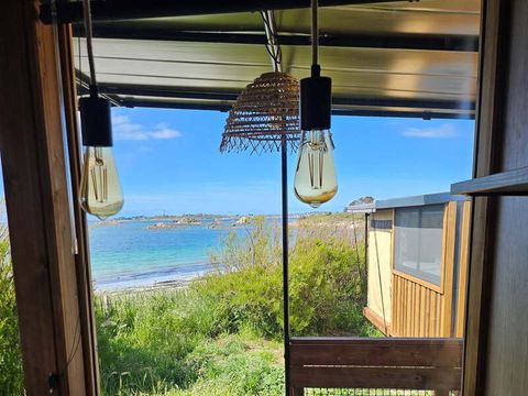 MOBILHOME 4 personnes - Vue Mer Tiny lodge 2 Chambres 4 Personnes 