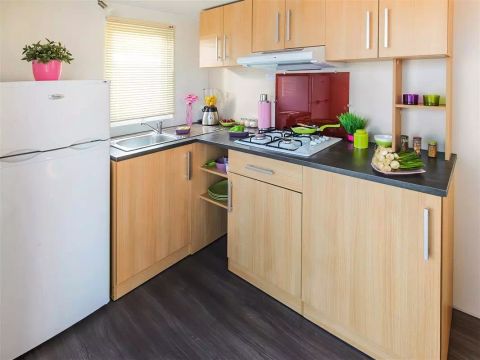 MOBILHOME 5 personnes - Mobil-Home 3 Pièces 5 Personnes + TV