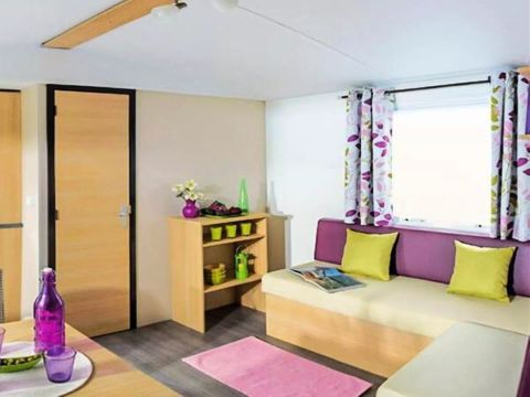 MOBILHOME 5 personnes - Mobil-Home 3 Pièces 5 Personnes + TV