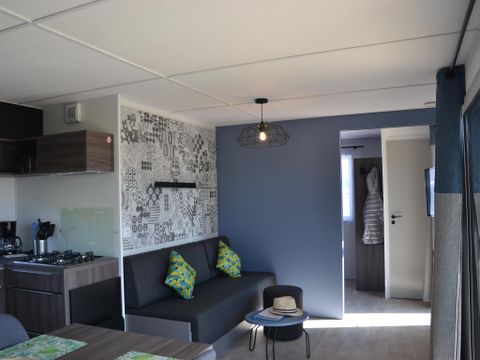 MOBILHOME 4 personnes - PRESTIGE VUE MER exceptionnelle !