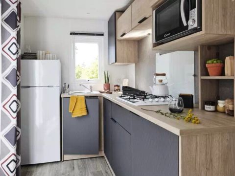 MOBILHOME 4 personnes - Grand Large Alizé 3 Pièces 4 Personnes + TV