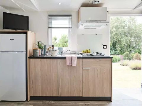 MOBILHOME 7 personnes - Macareux 4 Pièces 7 Personnes + TV