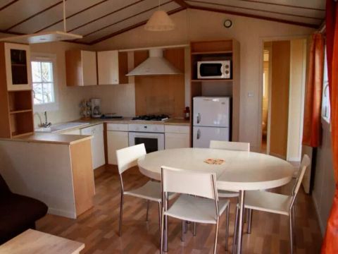 MOBILHOME 6 personnes - Goélands 4 Pièces 6 Personnes + TV