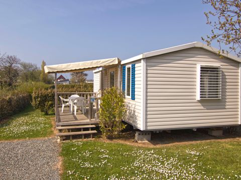 MOBILHOME 4 personnes - Mobil home Confort 27m² - 2 chambres - terrasse couverte 4 pers