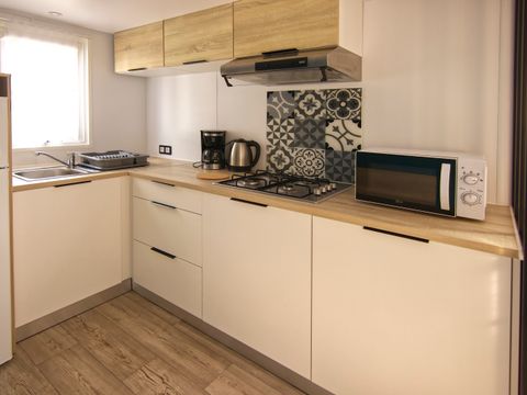 MOBILHOME 6 personnes - Mobil home Premium 30m² - 2 chambres - terrasse couverte 4/6 pers