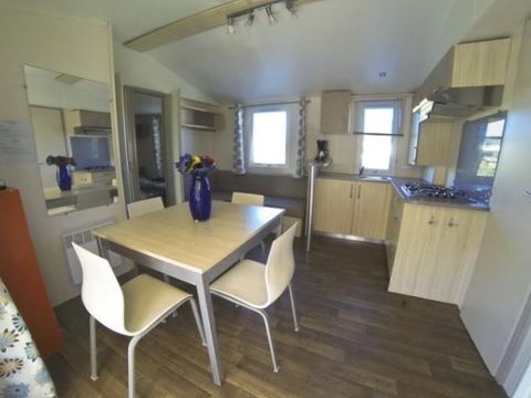 MOBILHOME 6 personnes - Mobil home Premium 31m² - 3 chambres - terrasse couverte 6 pers