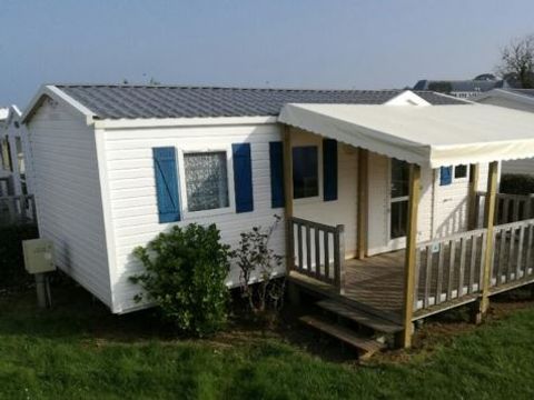 MOBILHOME 6 personnes - Mobil home Premium 31m² - 3 chambres - terrasse couverte 6 pers