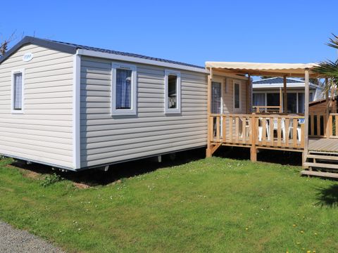 MOBILHOME 6 personnes - Mobil home Premium 31m² - 3 chambres - terrasse couverte 6 pers