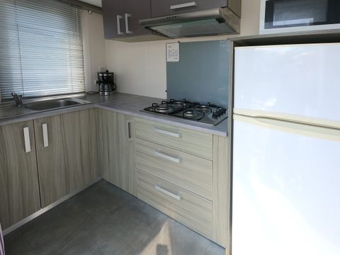 MOBILHOME 6 personnes -  Mobil home Confort 31m² - 3 chambres - terrasse 6 pers