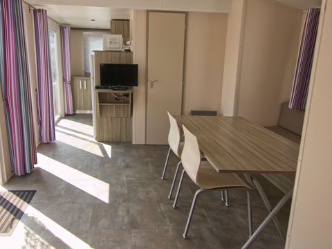 MOBILHOME 6 personnes -  Mobil home Confort 31m² - 3 chambres - terrasse 6 pers