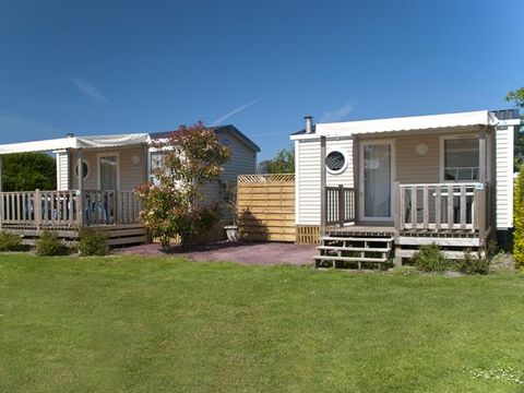 MOBILHOME 2 personnes -  Mobil home Confort 18m² - terrasse couverte 2 pers