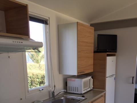 MOBILHOME 5 personnes - Premium 31m² - 2 chambres - terrasse couverte - PMR
