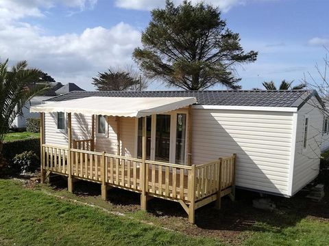 MOBILHOME 8 personnes -  Mobil home Premium 38m² - 4 chambres - terrasse couverte 8 pers