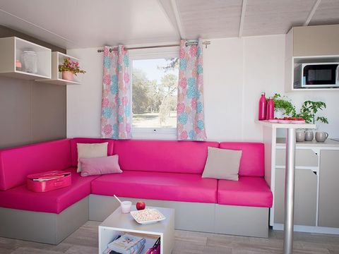 MOBILHOME 8 personnes -  Mobil home Premium 38m² - 4 chambres - terrasse couverte 8 pers